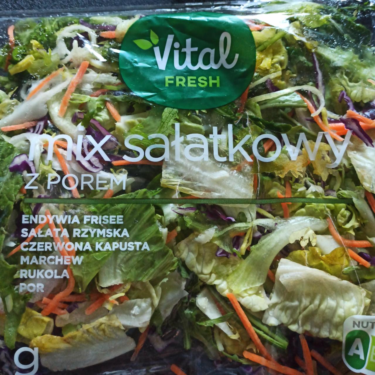 Zdjęcia - mix sałatkowy z porem Vital Fresh