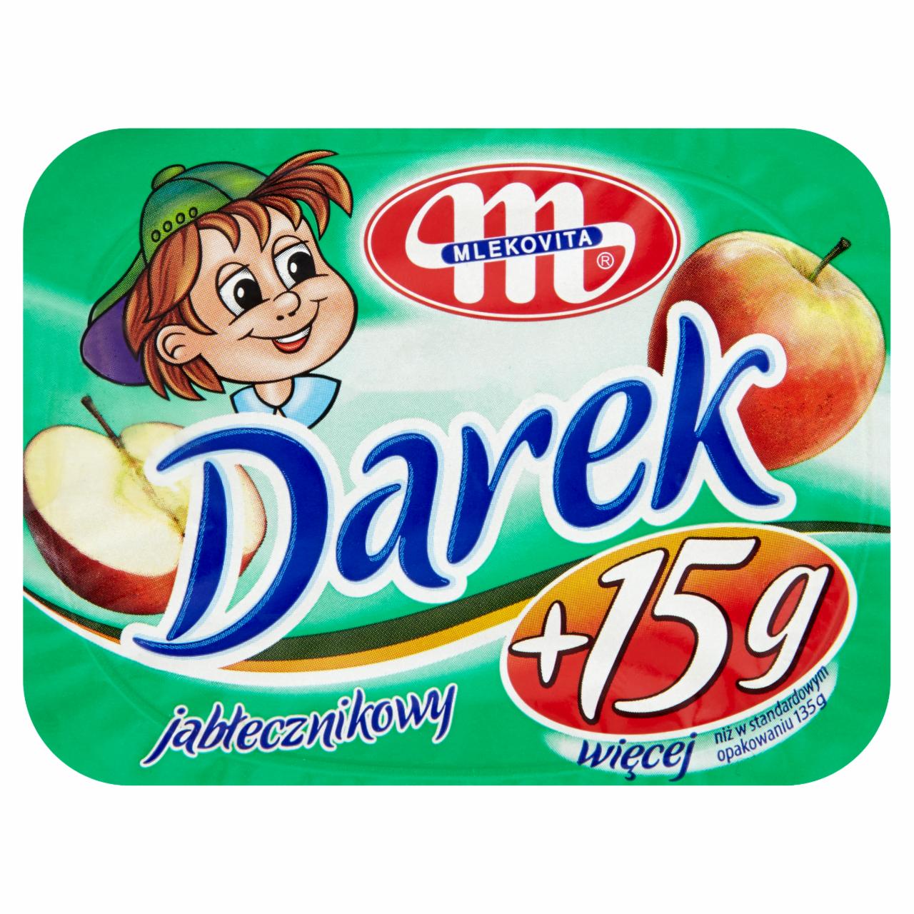 Zdjęcia - Mlekovita Darek Serek homogenizowany jabłecznikowy 150 g