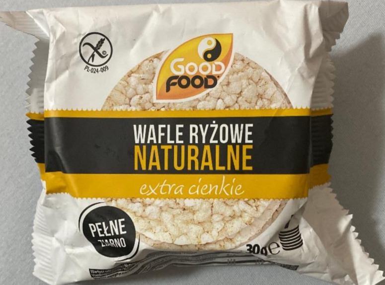 Zdjęcia - Naturalne Wafle Ryżowe Extra Cienkie Good Food