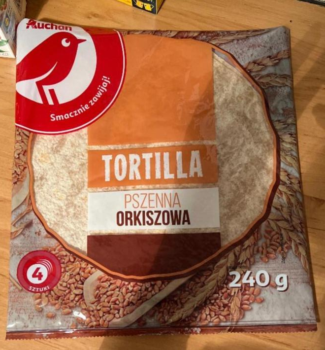 Zdjęcia - Tortilla pszenna orkiszowa Auchan