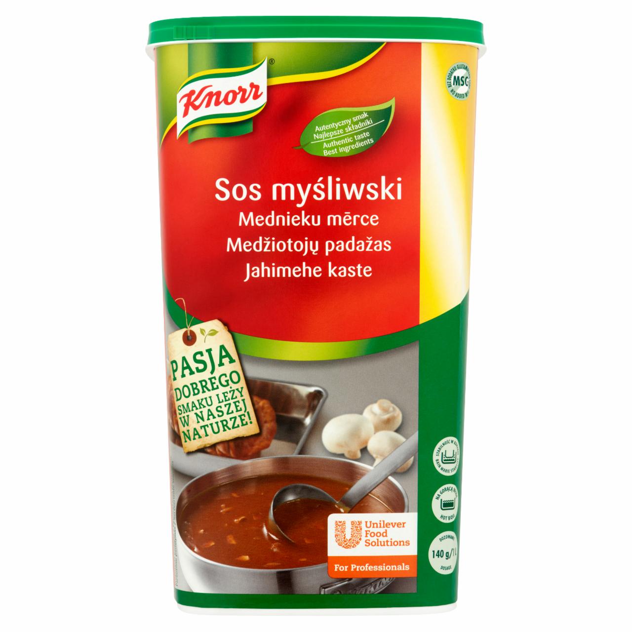 Zdjęcia - Knorr Sos myśliwski 1,1 kg