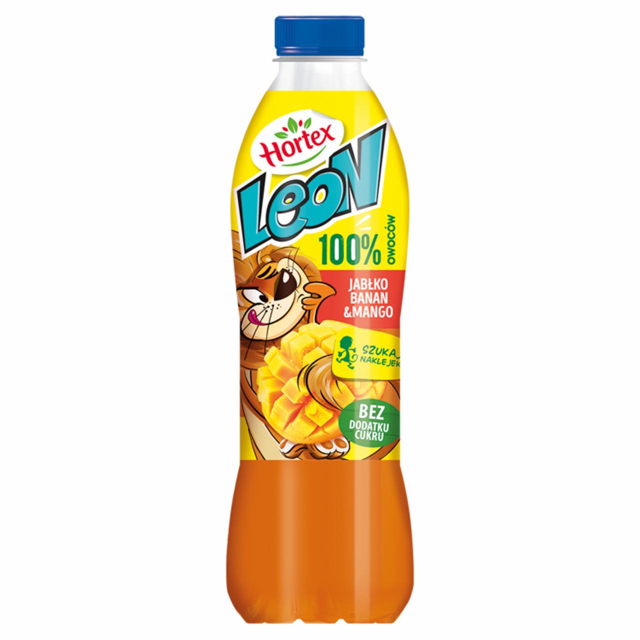 Zdjęcia - Hortex Leon Koktajl owocowy jabłko banan mango 1 l