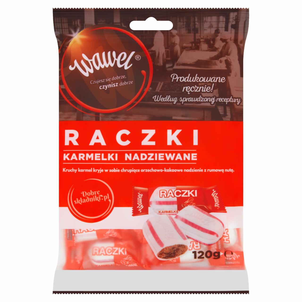 Zdjęcia - Wawel Raczki Karmelki nadziewane 120 g