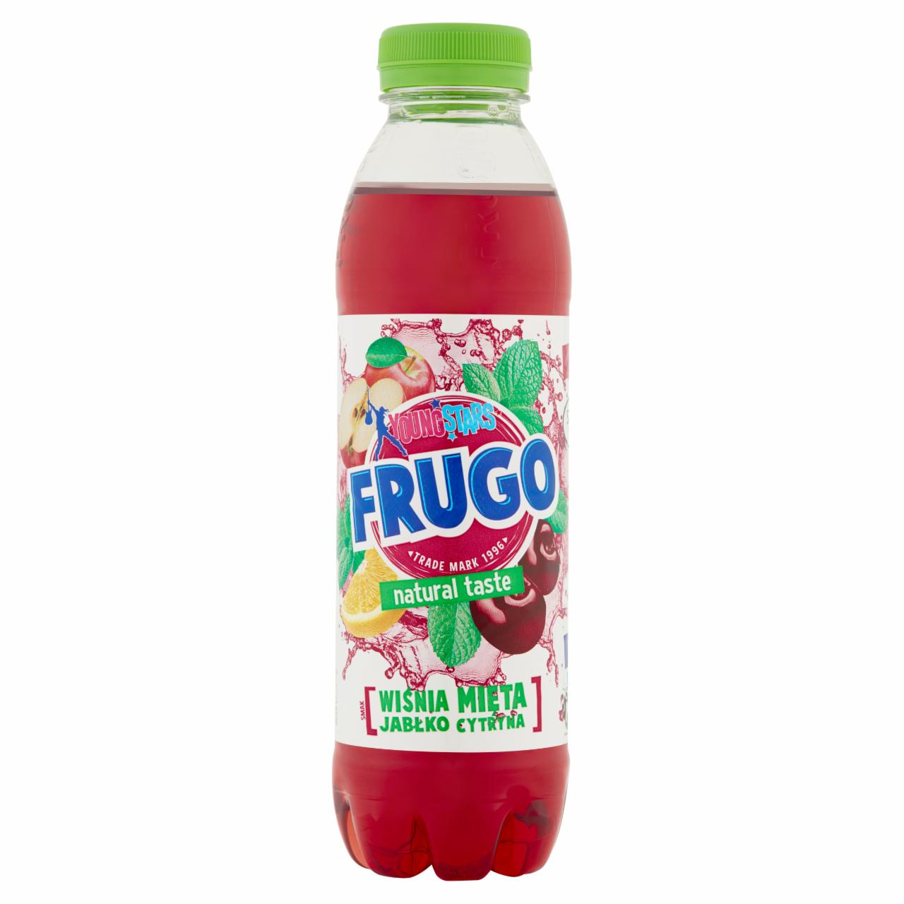 Zdjęcia - Frugo Young Stars Napój niegazowany smak wiśnia mięta jabłko cytryna 500 ml