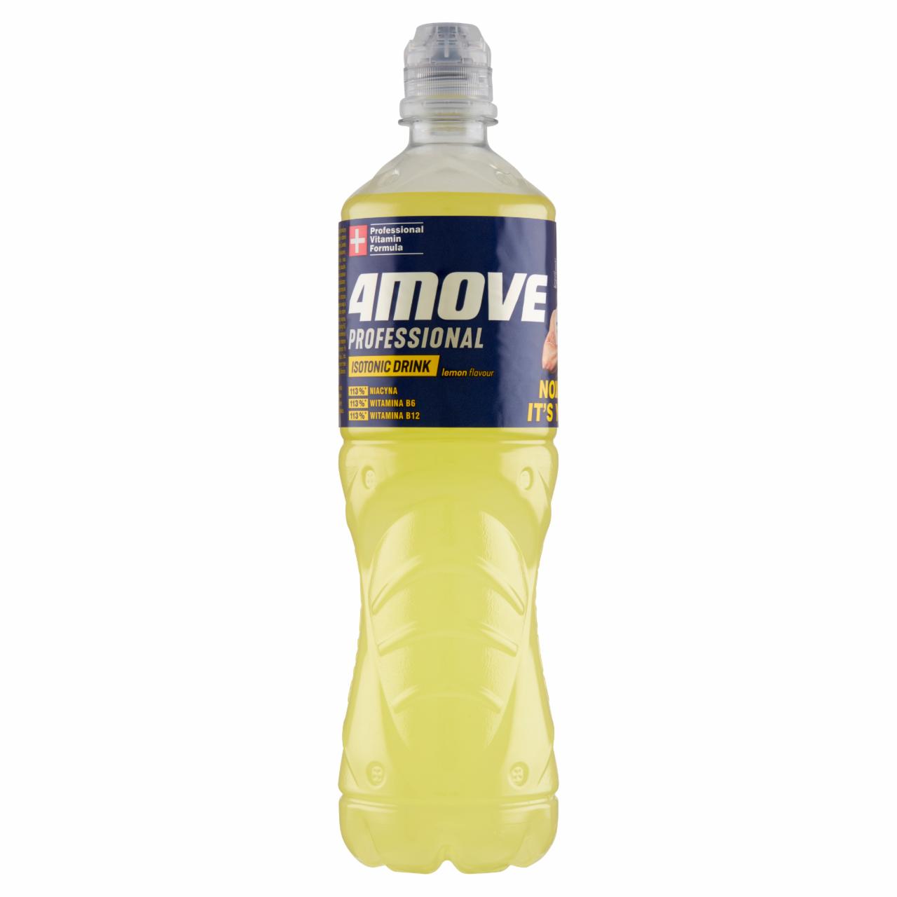 Zdjęcia - 4Move Napój izotoniczny niegazowany o smaku cytrynowym 0,75 l