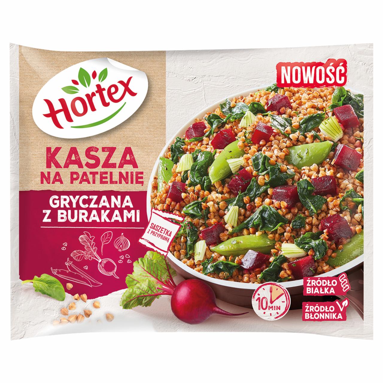 Zdjęcia - Hortex Kasza na patelnię gryczana z burakami 400 g