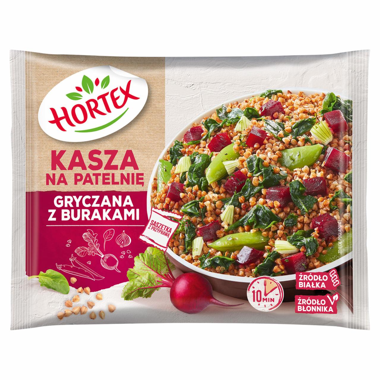 Zdjęcia - Hortex Kasza na patelnię gryczana z burakami 400 g