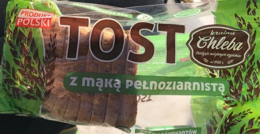 Zdjęcia - Tost z Mąką Pełnoziarnistą Kraina Chleba