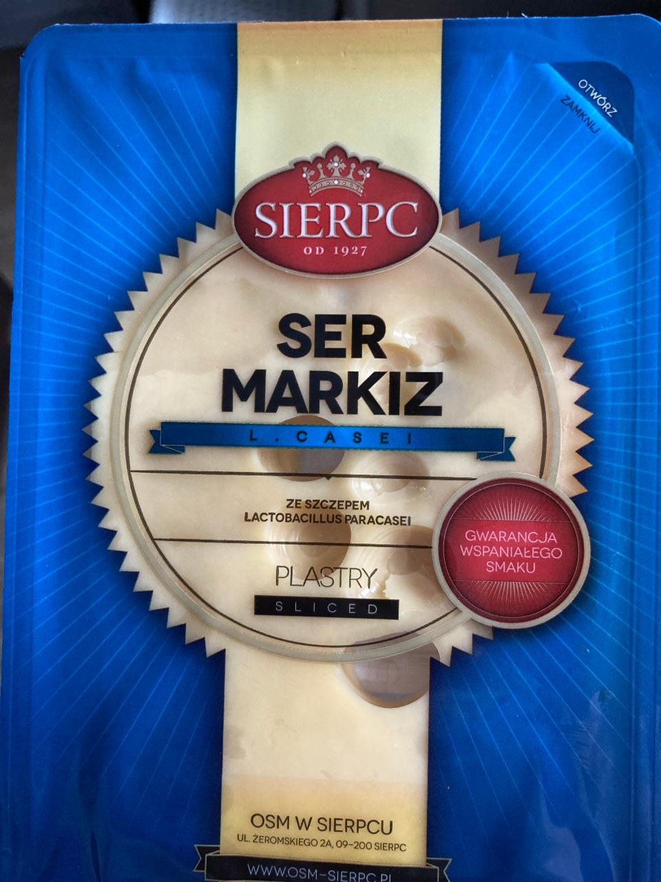 Zdjęcia - Sierpc Ser markiz 150 g