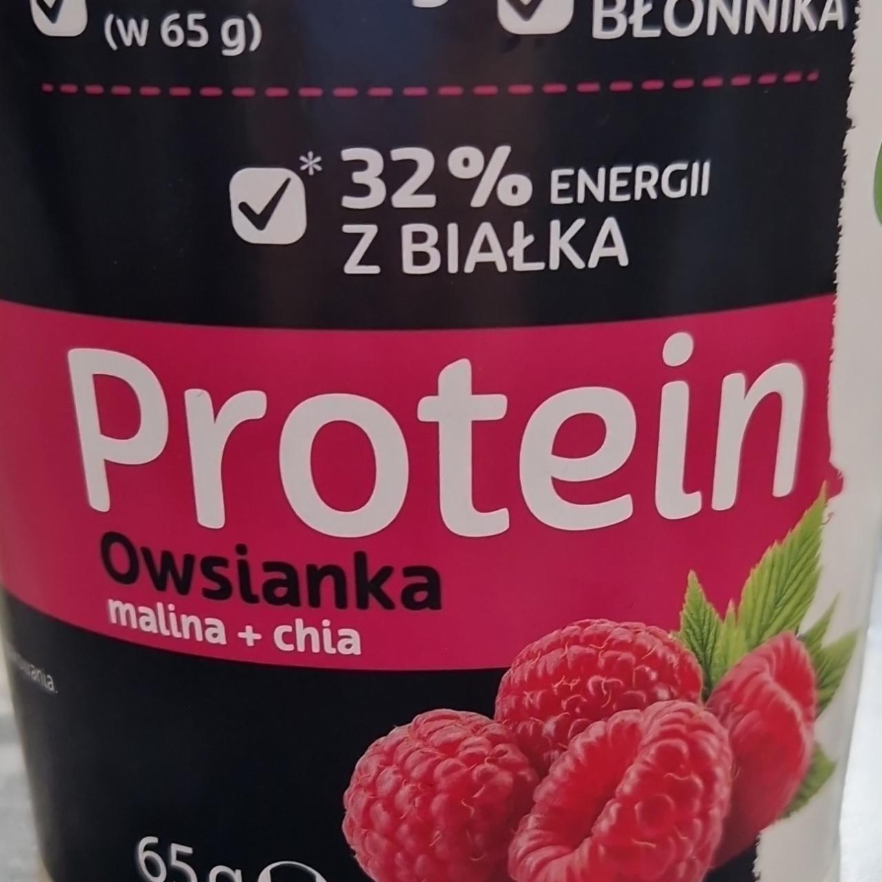 Zdjęcia - Protein owsianka malina chia Go On!