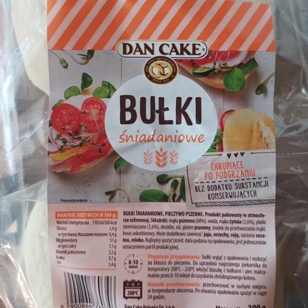 Zdjęcia - Bułki śniadaniowe Dan Cake