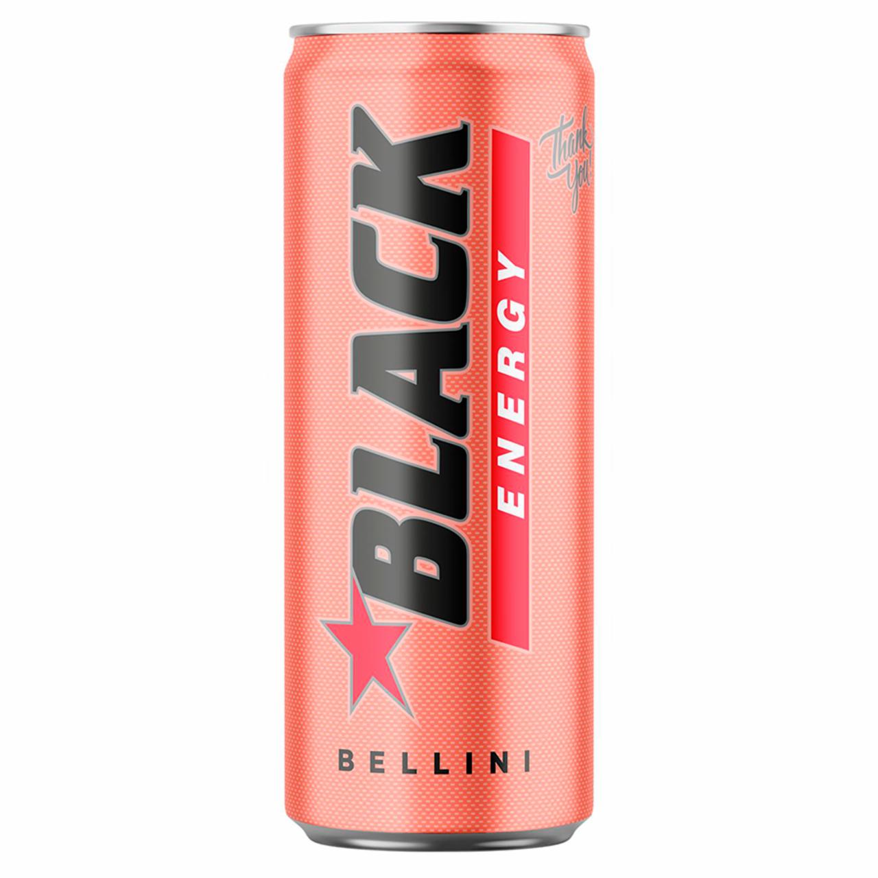 Zdjęcia - Black Energy Bellini Gazowany napój energetyzujący 250 ml