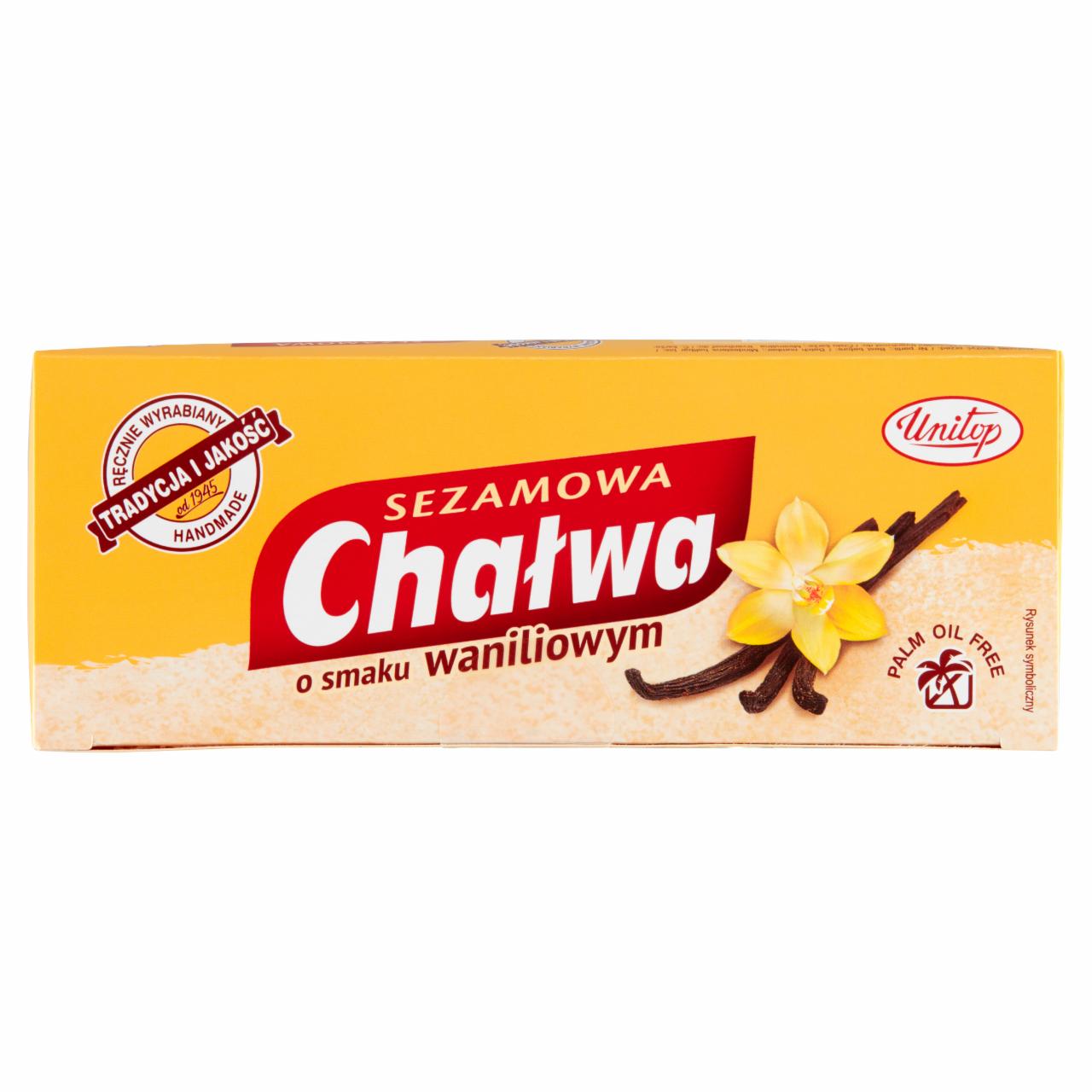 Zdjęcia - Unitop Chałwa sezamowa o smaku waniliowym 250 g