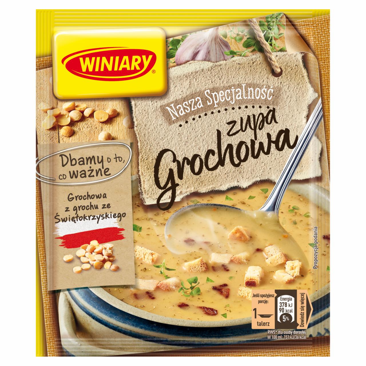 Zdjęcia - Winiary Zupa grochowa 75 g