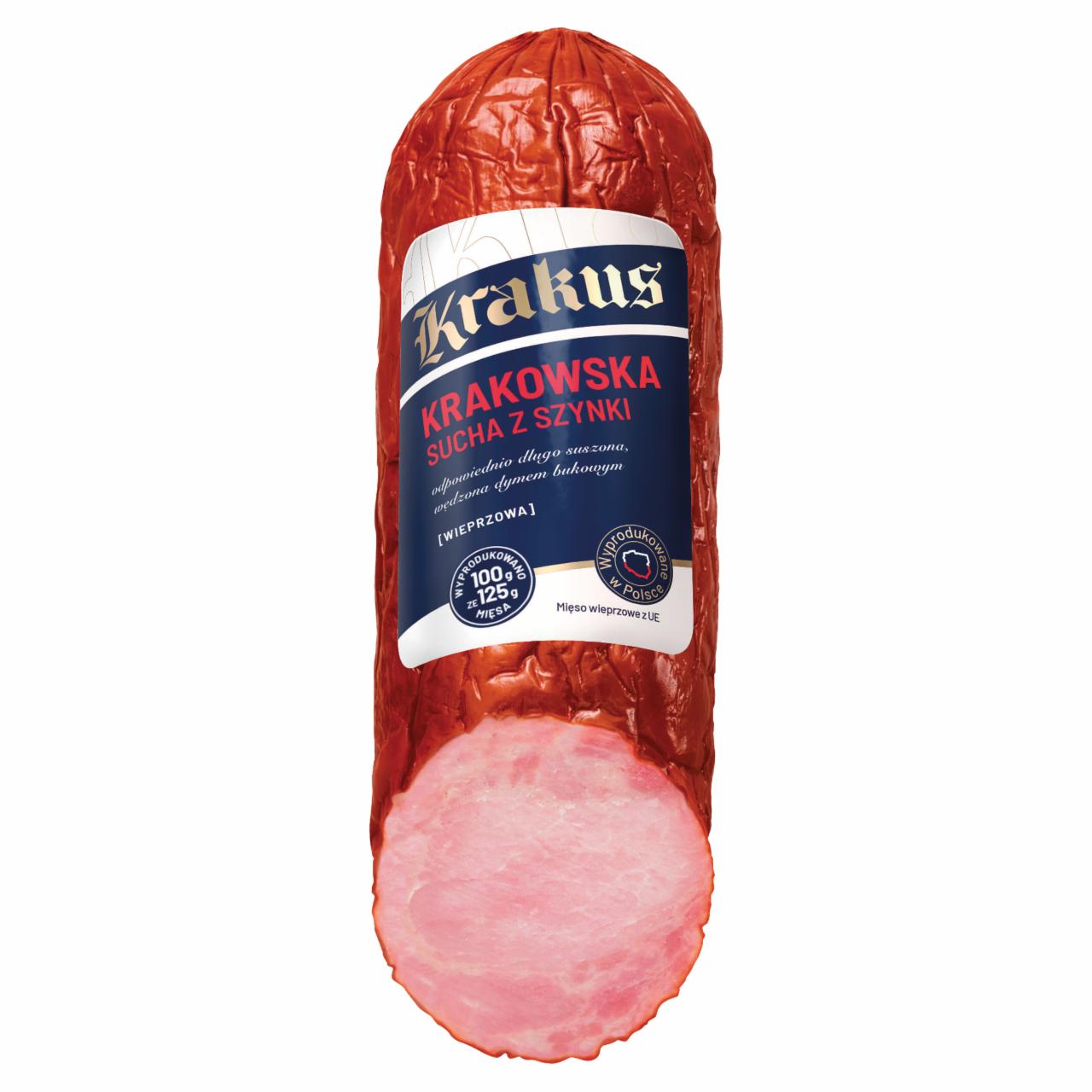 Zdjęcia - Krakus Kiełbasa krakowska sucha 250 g