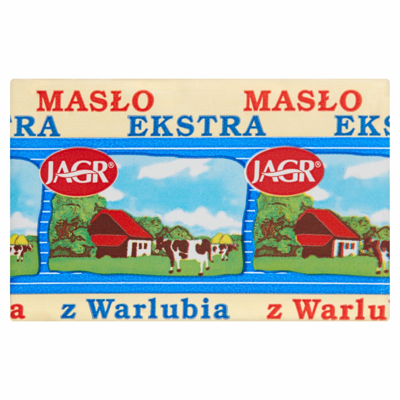 Zdjęcia - Jagr Masło ekstra z Warlubia 100 g