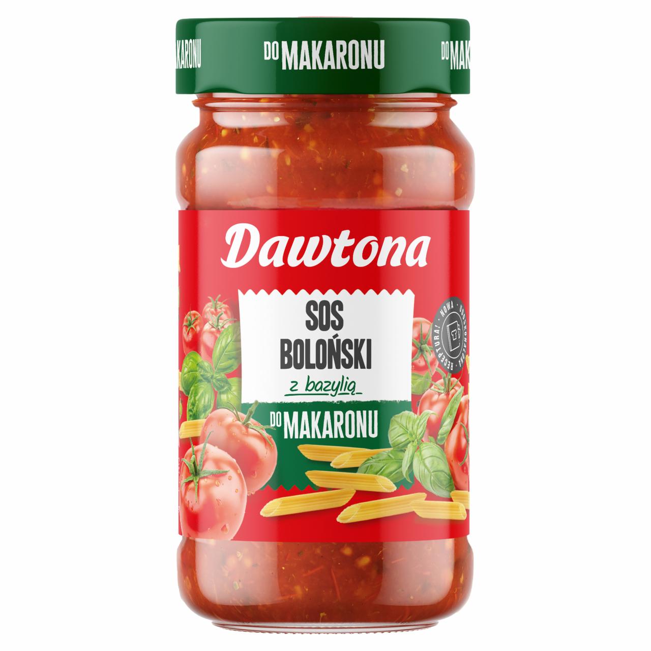 Zdjęcia - Dawtona Sos boloński z bazylią do makaronu 550 g