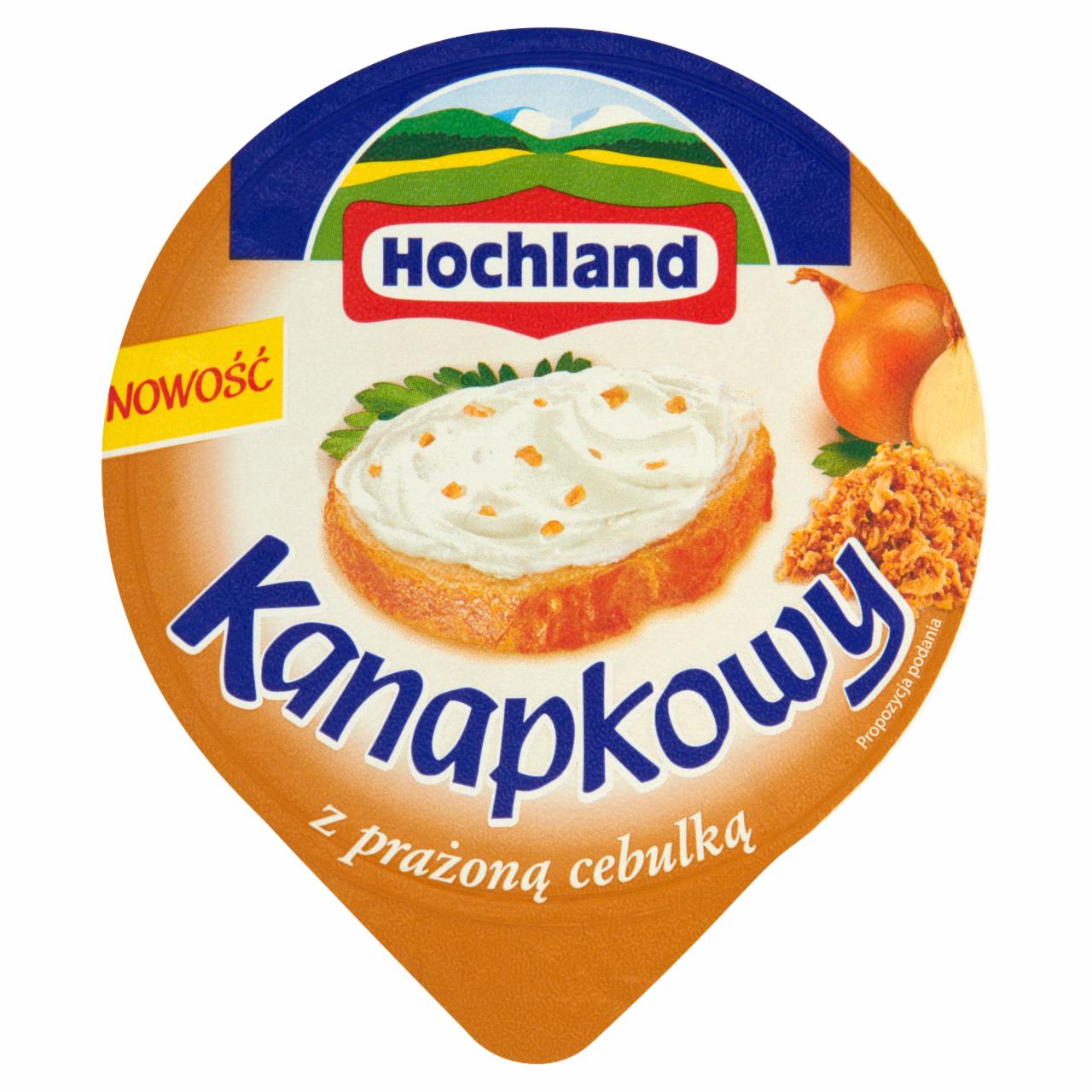 Zdjęcia - Hochland Kanapkowy Krem z prażoną cebulką 150 g