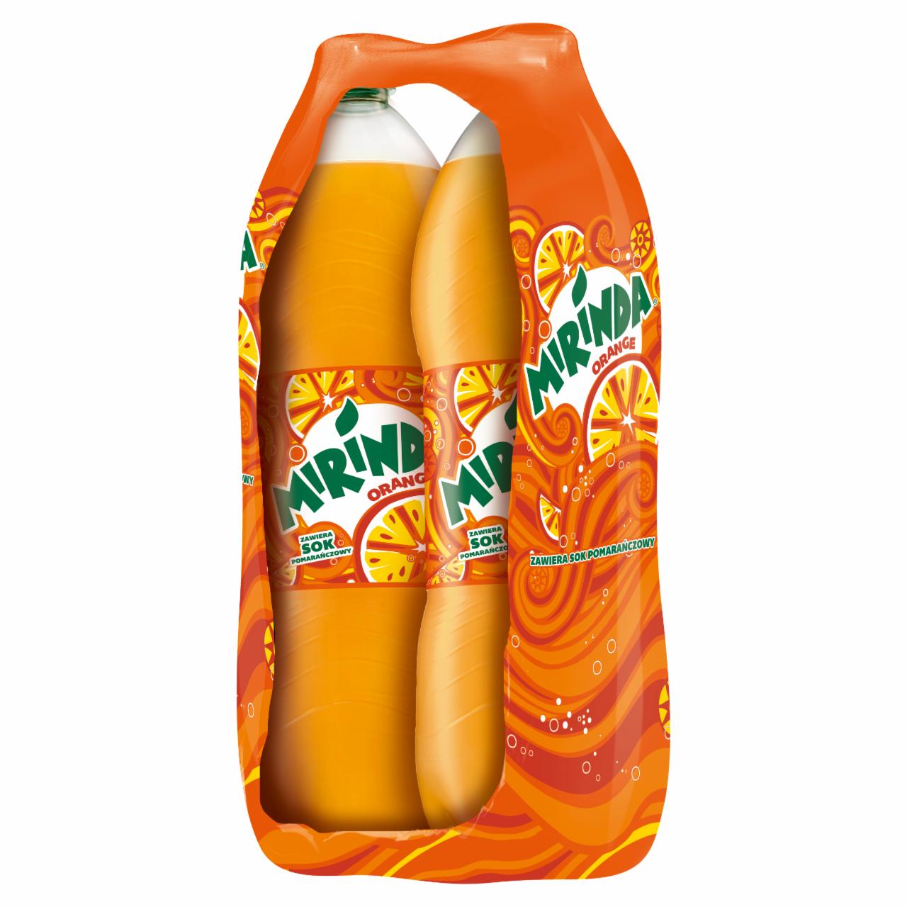 Zdjęcia - Mirinda Orange Napój gazowany 2 x 2 l