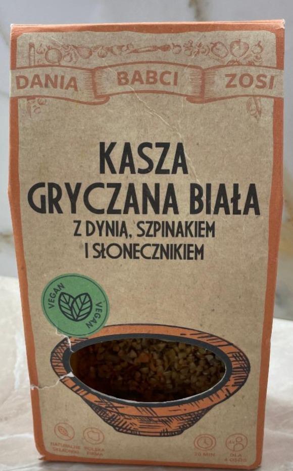 Zdjęcia - Dania Babci Zosi Kasza gryczana z dynią szpinakiem i słonecznikiem 250 g (2 x 125 g)