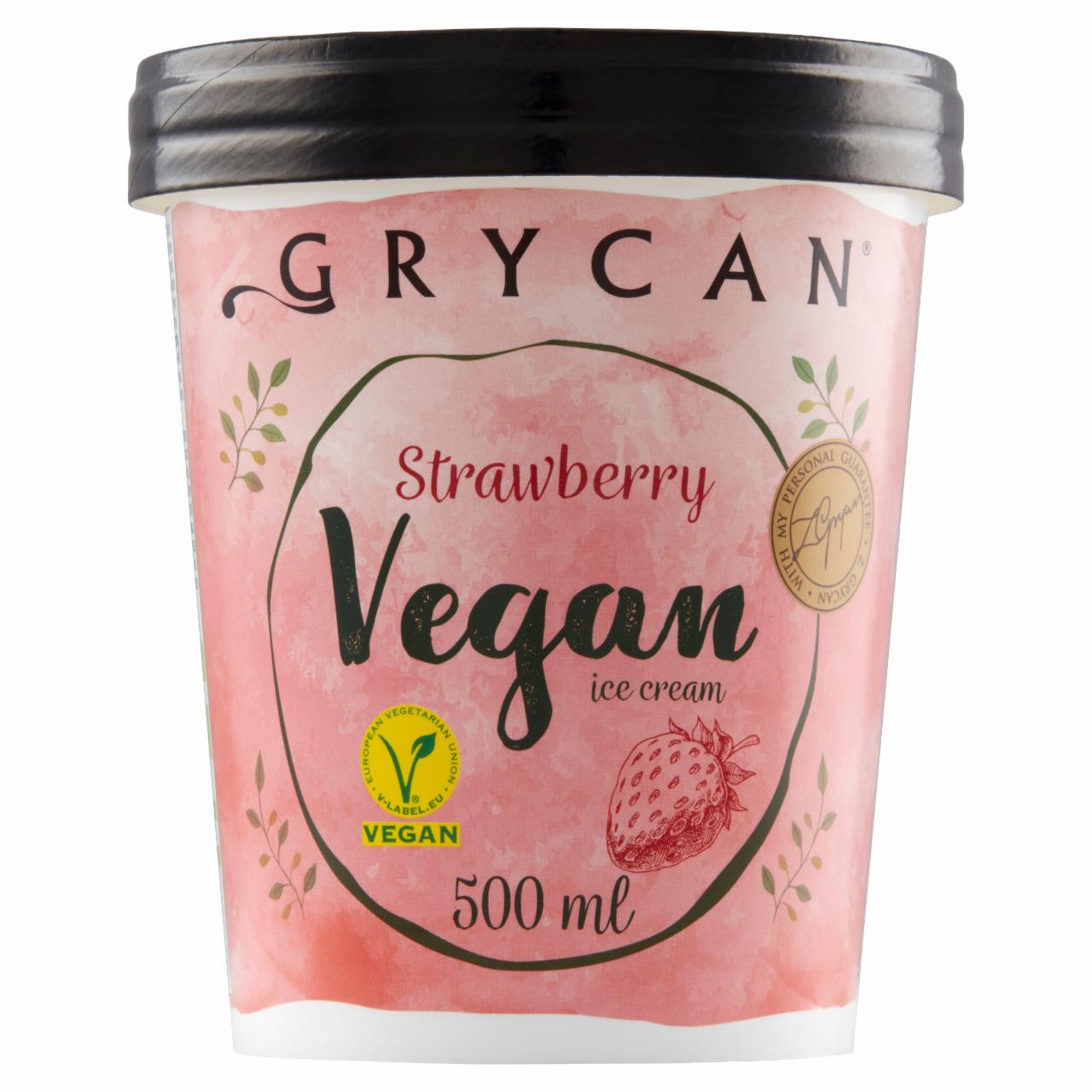 Zdjęcia - Grycan Vegan Lody truskawkowe 500 ml