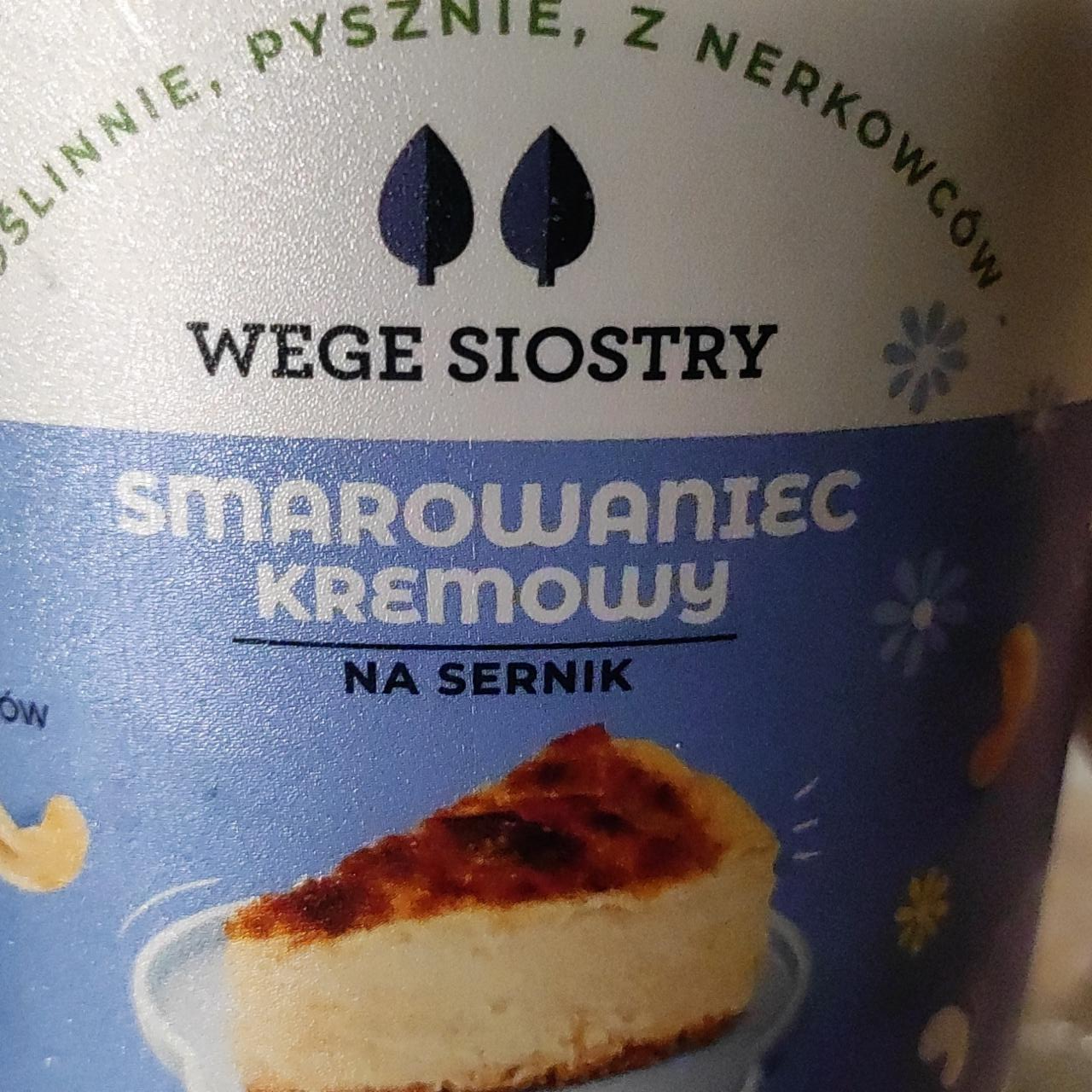 Zdjęcia - Wege Siostry Smarowaniec kremowy na sernik 750 g