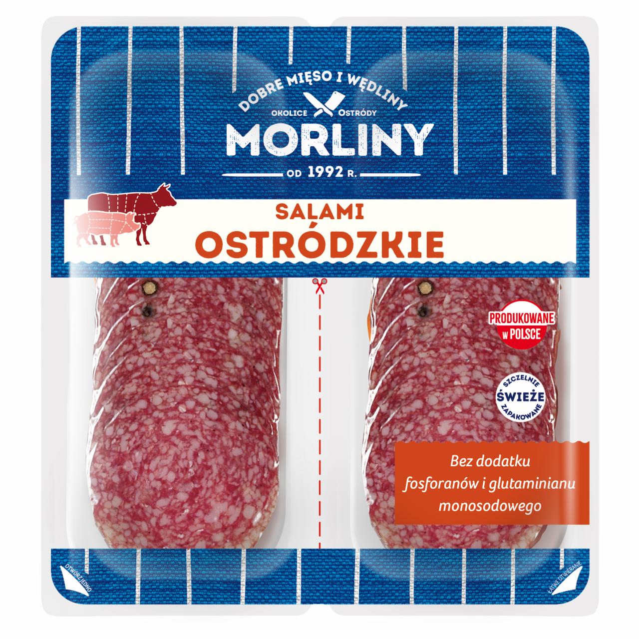 Zdjęcia - Morliny Salami ostródzkie 100 g (2 x 50 g)