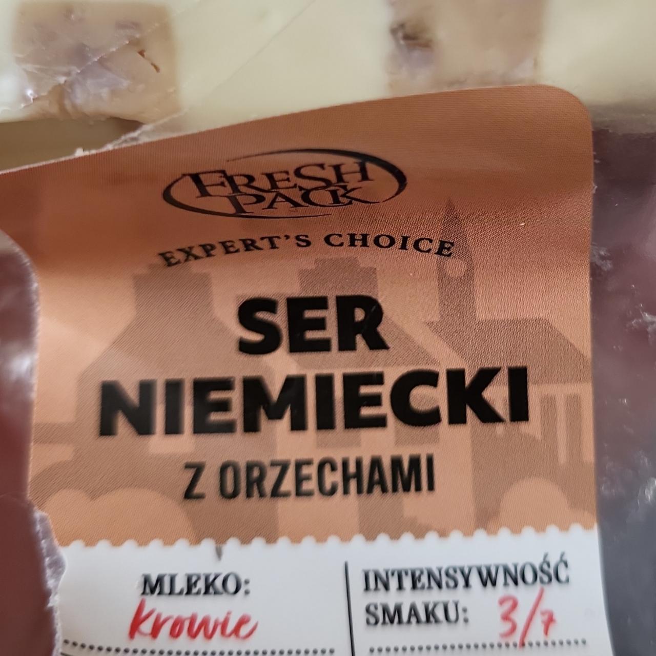 Zdjęcia - Ser niemiecki z orzeczami Fresh Pack