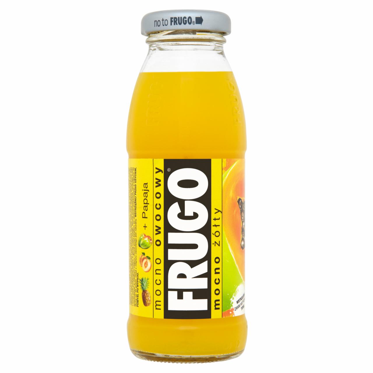 Zdjęcia - Frugo Żółte Napój wieloowocowy niegazowany 250 ml