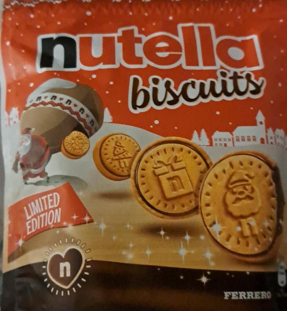 Zdjęcia - Nutella Biscuits Ciasteczka wypełnione kremem 193 g (14 sztuk) Ferrero