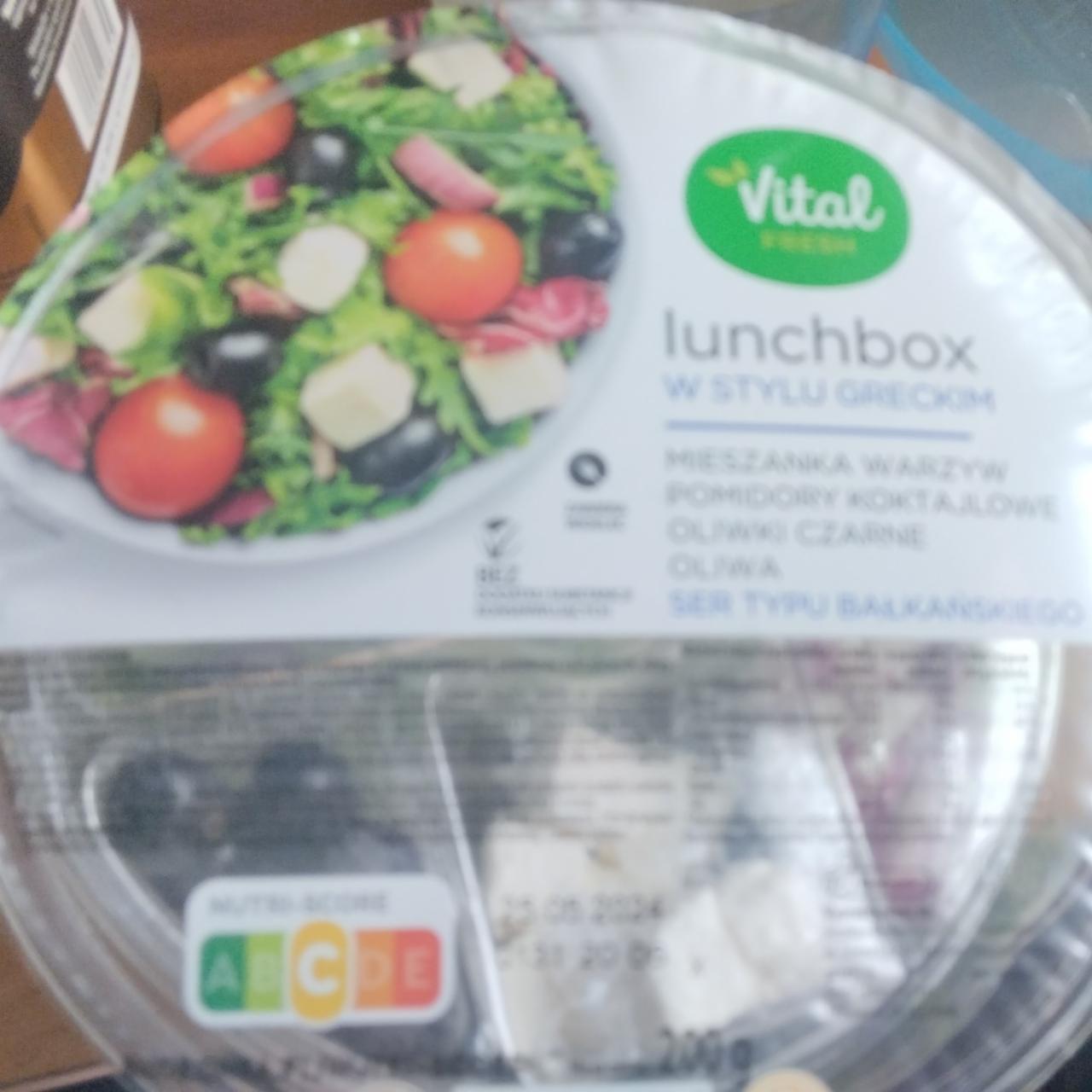 Zdjęcia - Lunchbox w stylu greckim Vital fresh