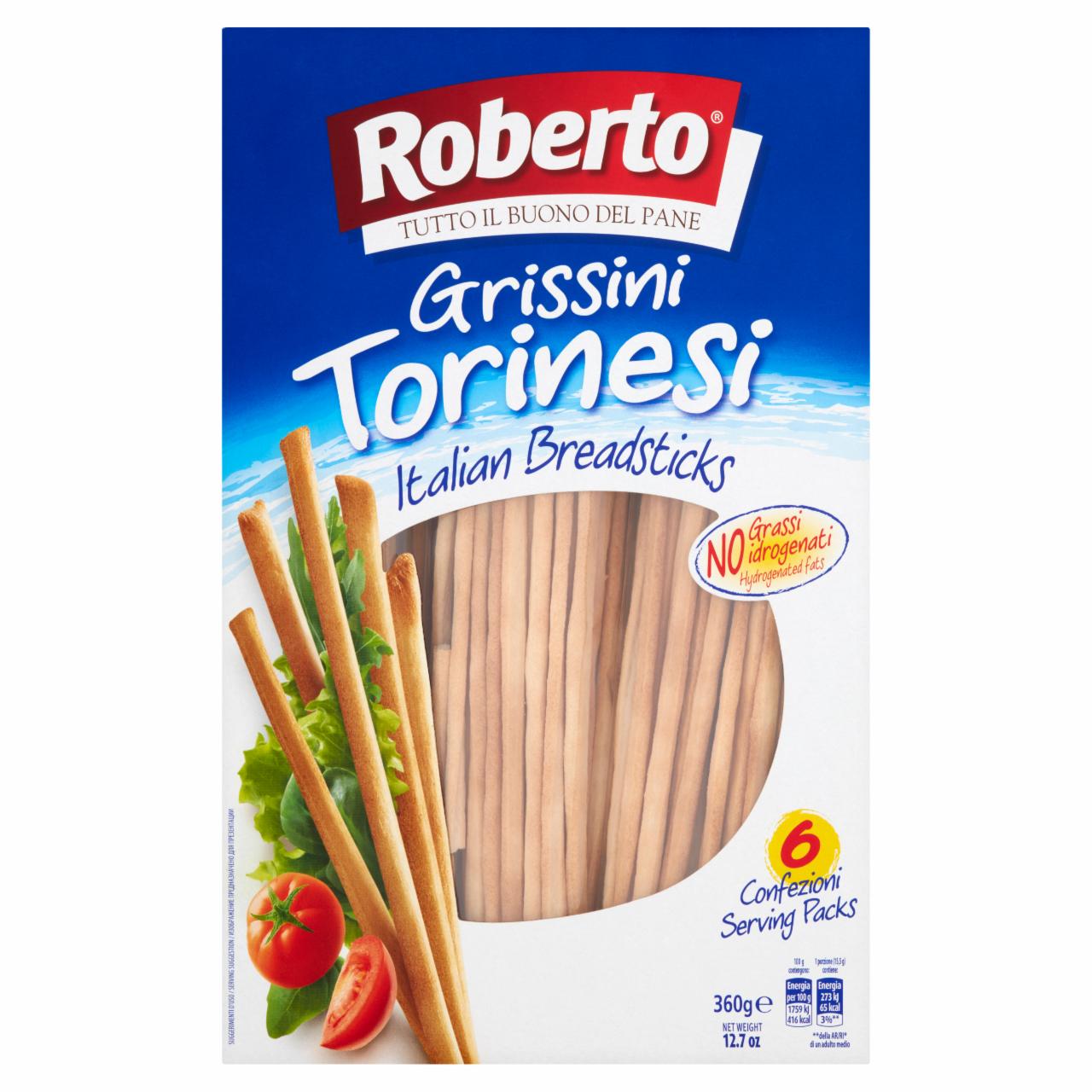 Zdjęcia - Roberto Grissini Torinesi Paluszki chlebowe 360 g