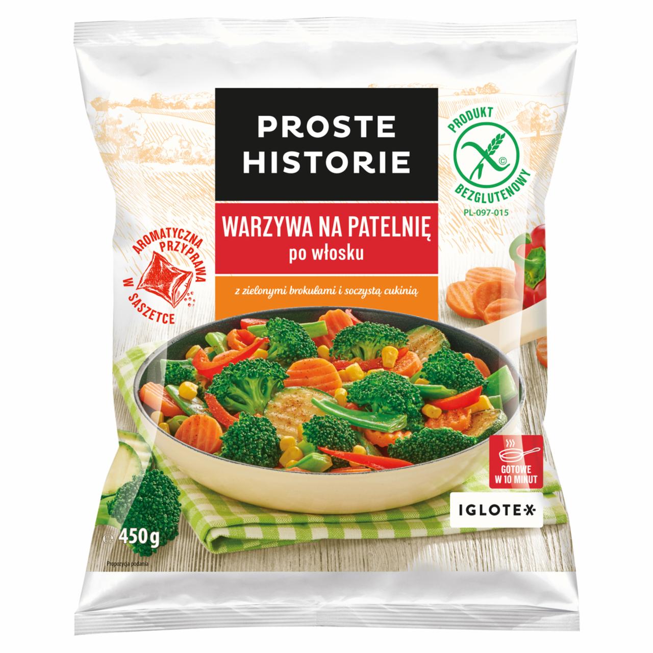 Zdjęcia - Proste Historie Warzywa na patelnię po włosku 450 g