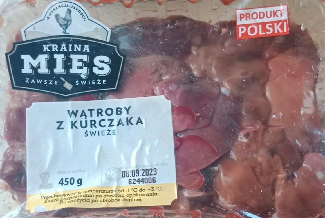 Zdjęcia - Wątroby z kurczaka świeże Kraina mięs