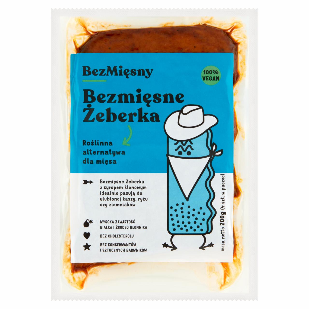 Zdjęcia - BezMięsny Bezmięsne żeberka 200 g (4 sztuki)