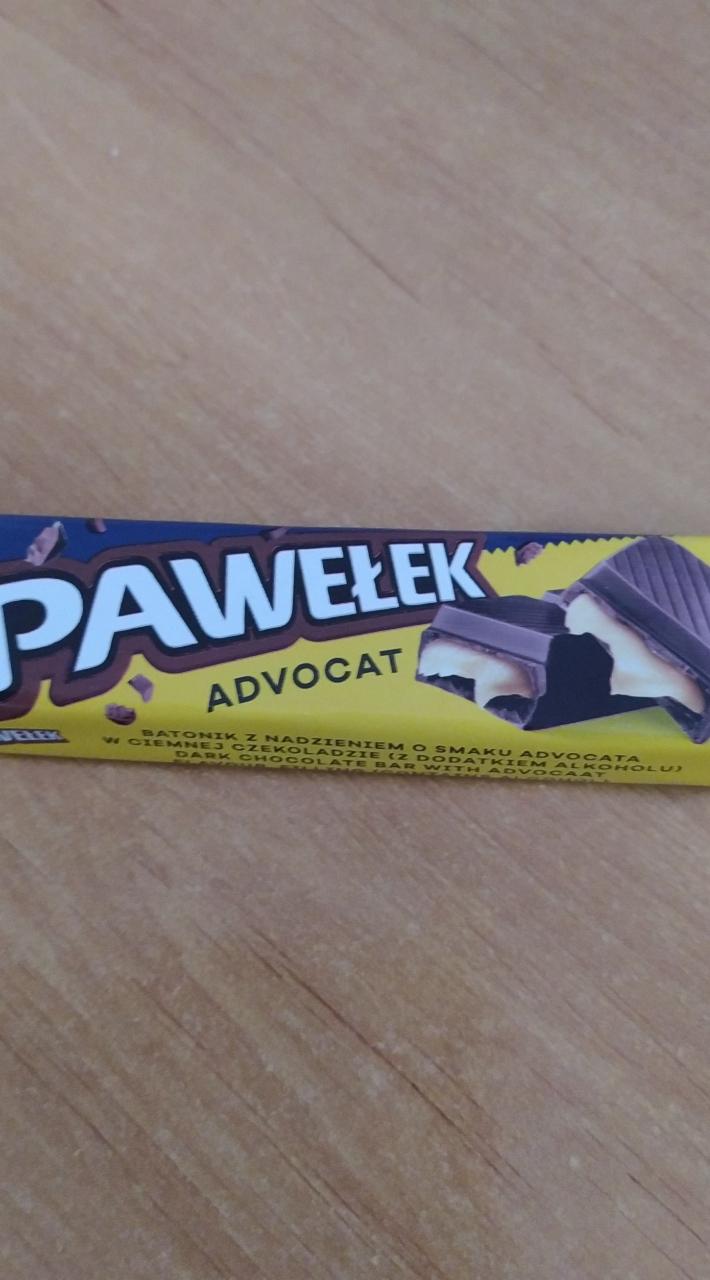 Zdjęcia - E. Wedel Pawełek Batonik o smaku advocaat 45 g