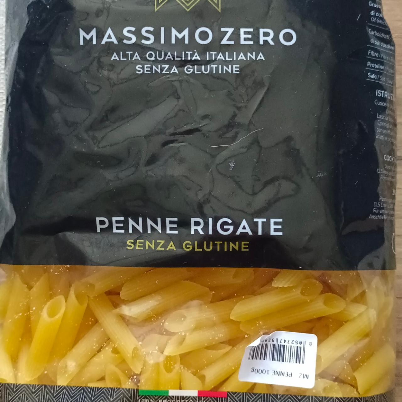 Zdjęcia - Penne Rigate senza glutine Massimo zero