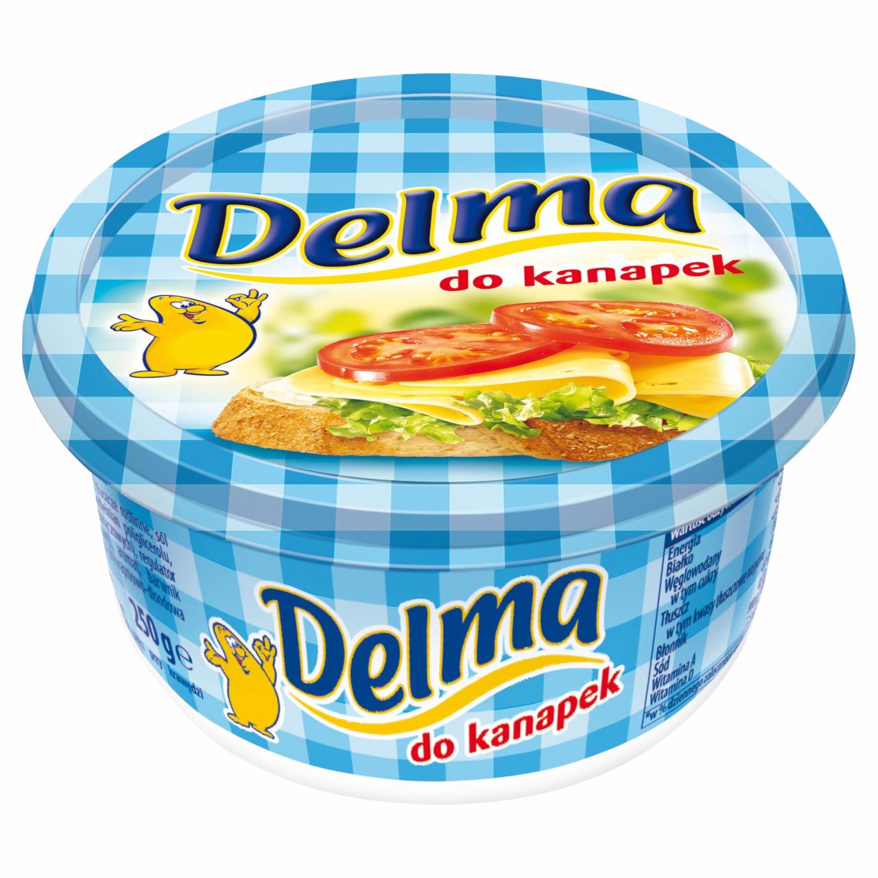 Zdjęcia - Delma do kanapek Tłuszcz roślinny do smarowania 250 g