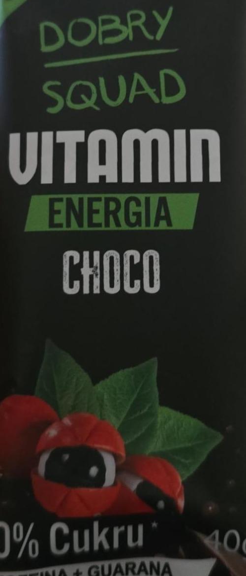 Zdjęcia - Vitamin energia choco Dobry Squad