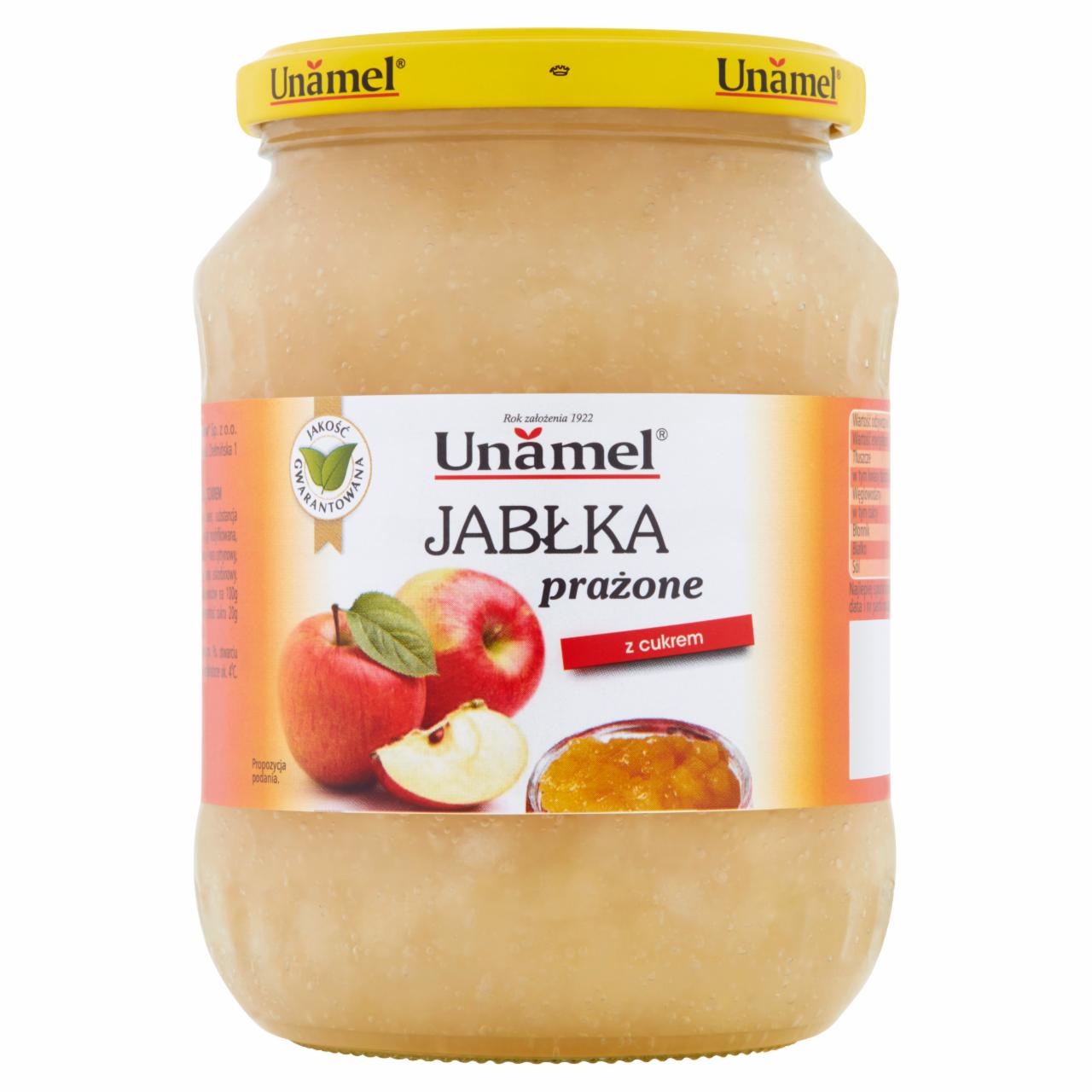 Zdjęcia - Unamel Jabłka prażone z cukrem 700 g