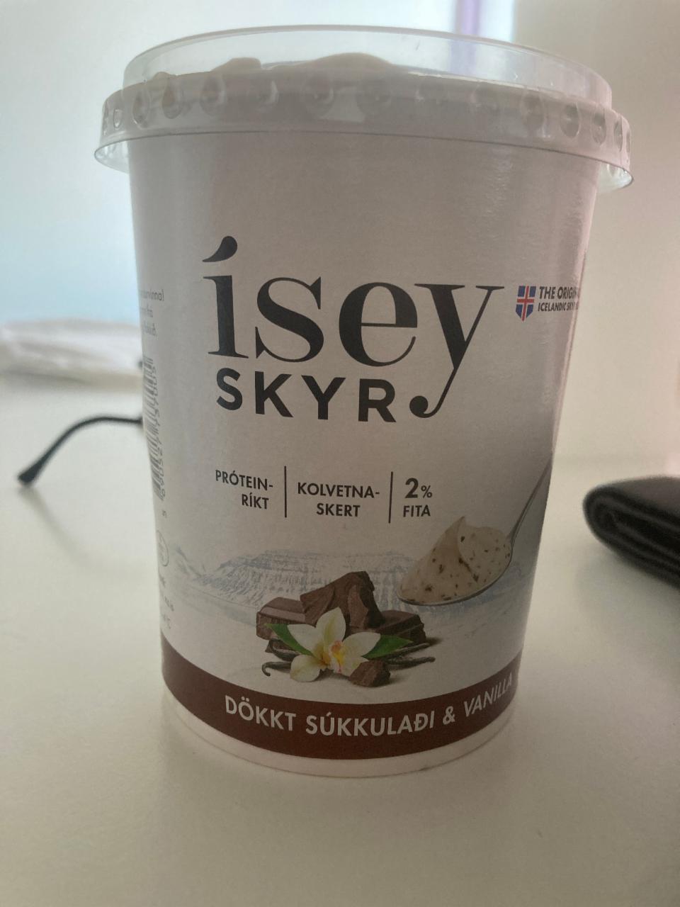 Zdjęcia - Skyr czekolada wanilia Isey