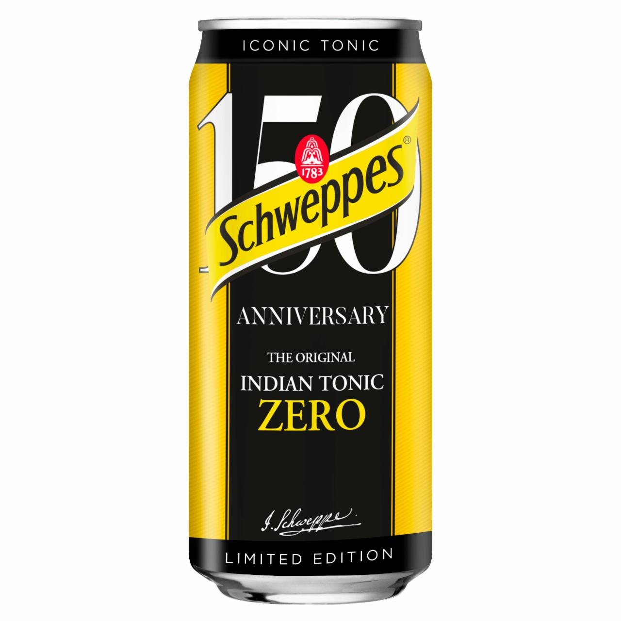 Zdjęcia - Schweppes Indian Tonic Zero Napój gazowany 250 ml