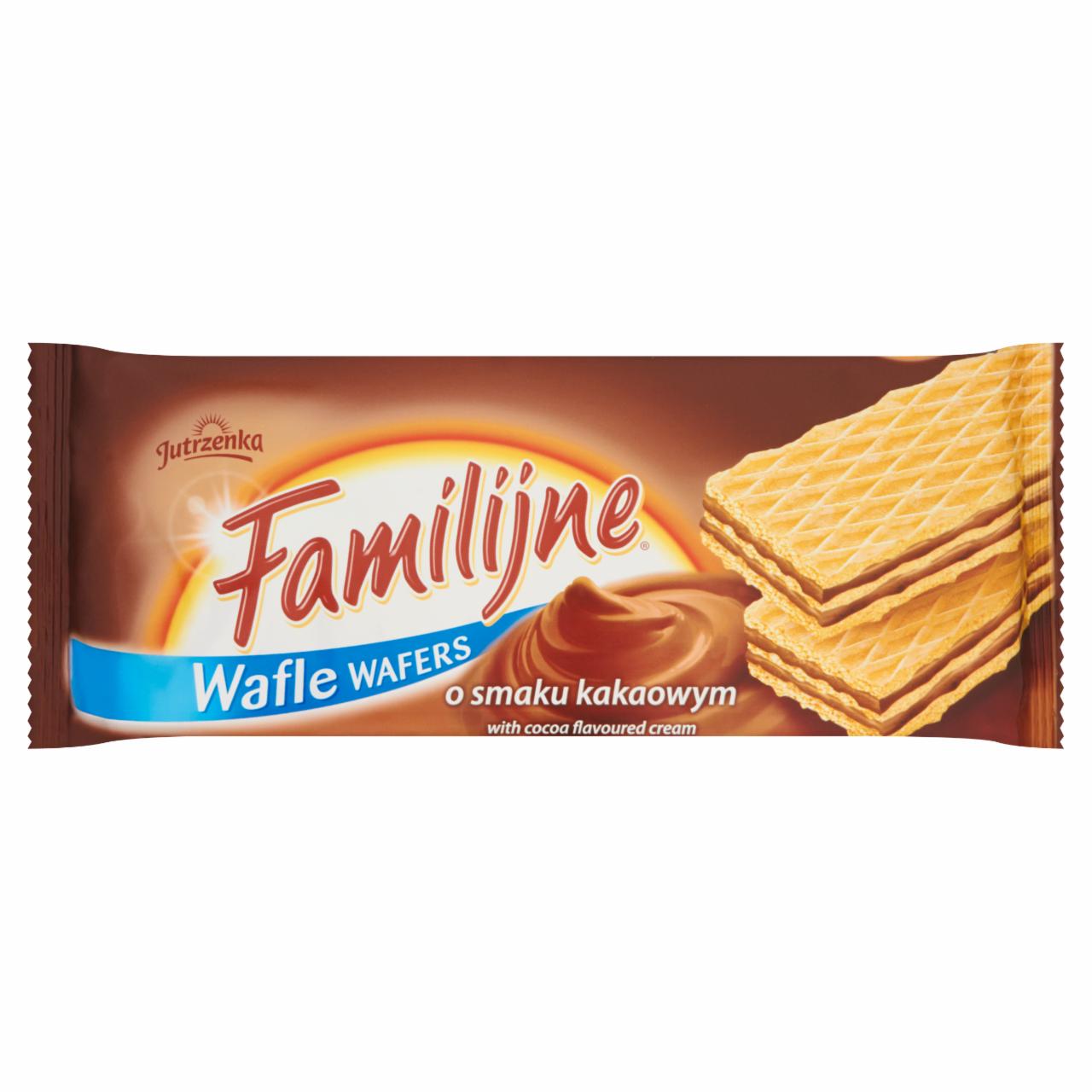 Zdjęcia - Familijne wafle o smaku kakaowym Jutrzenka