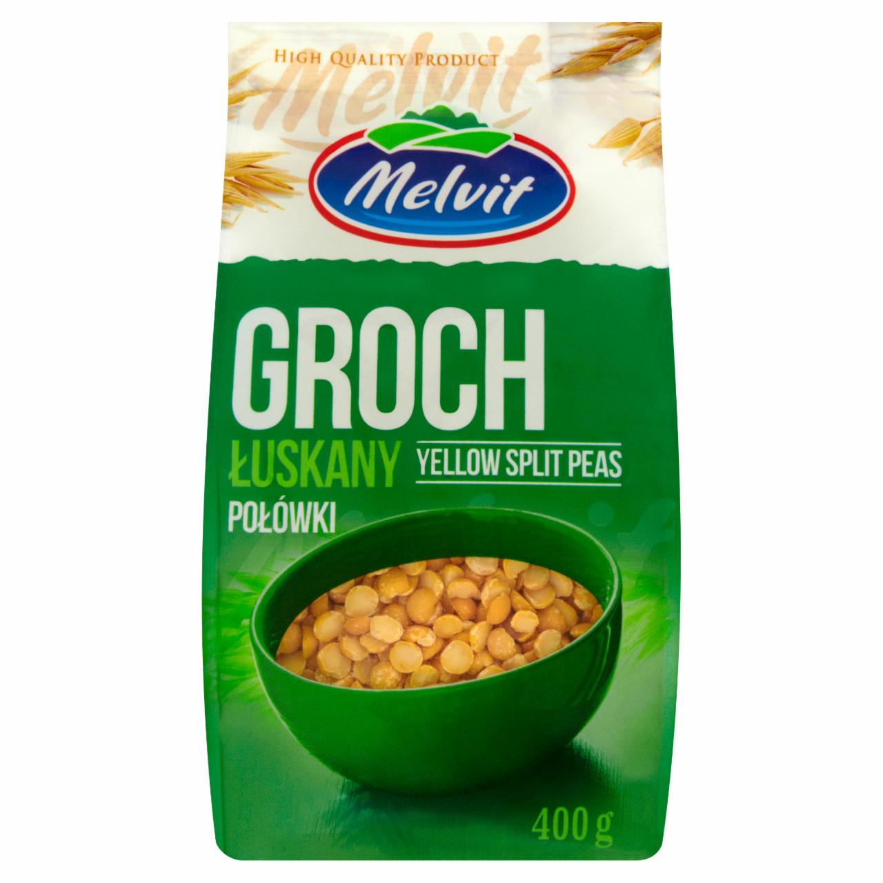 Zdjęcia - Melvit Groch łuskany połówki 400 g