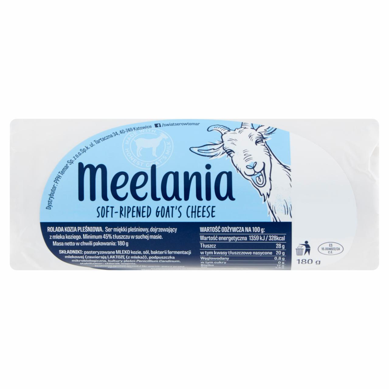 Zdjęcia - Meelania Rolada kozia pleśniowa 180 g