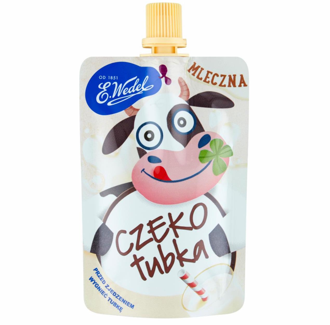 Zdjęcia - E. Wedel Czekotubka Krem mleczny 50 g