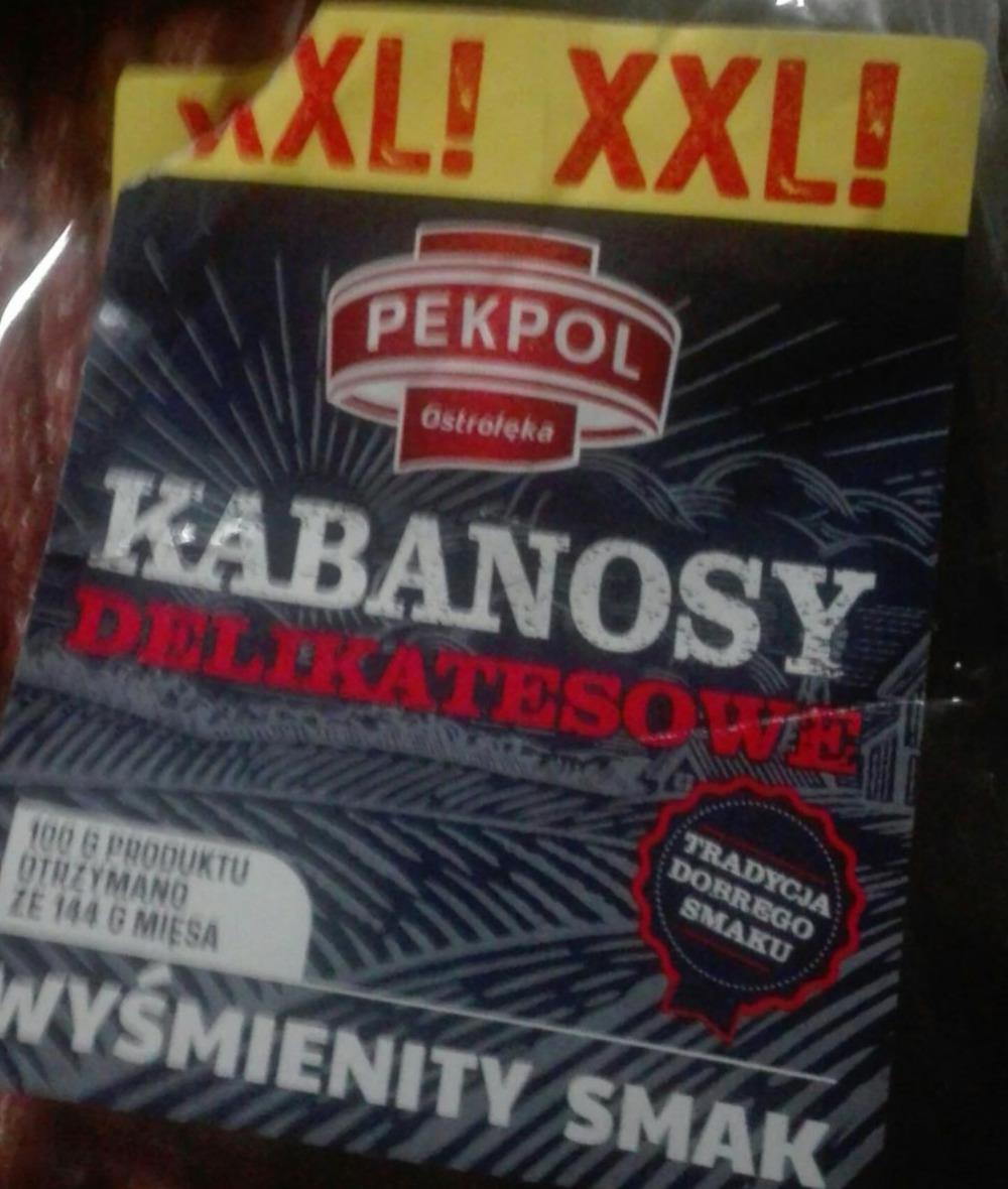 Zdjęcia - Kabanosy delikatesowe Pekpol