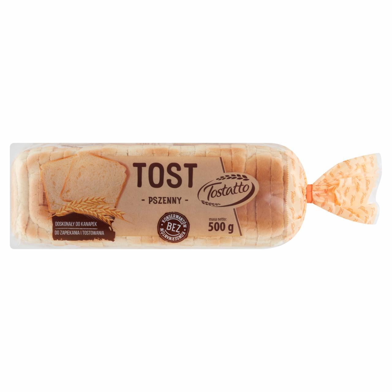 Zdjęcia - Tostatto Tost pszenny 500 g