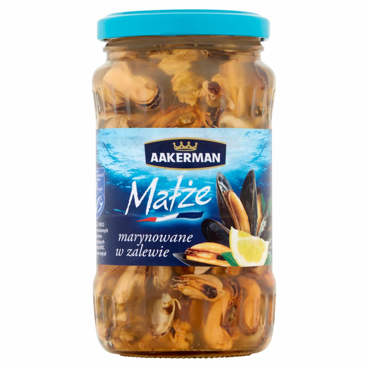 Zdjęcia - Aakerman Małże marynowane w zalewie 350 g