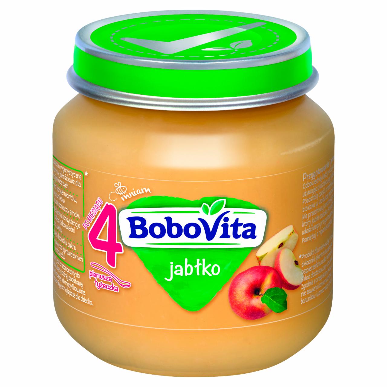 Zdjęcia - BoboVita Jabłko po 4 miesiącu 125 g